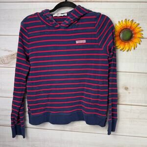 vineyard‎ vines break stripe hoodie shep shirt M